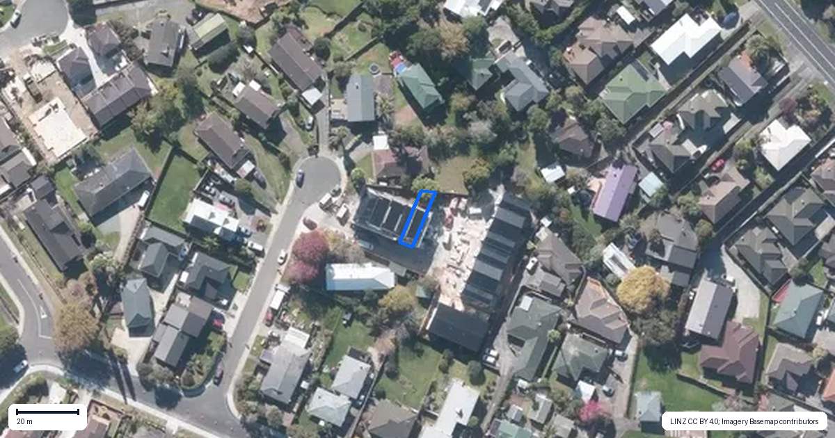 Property context map for 5/7 Broadview Place, Howick, Auckland