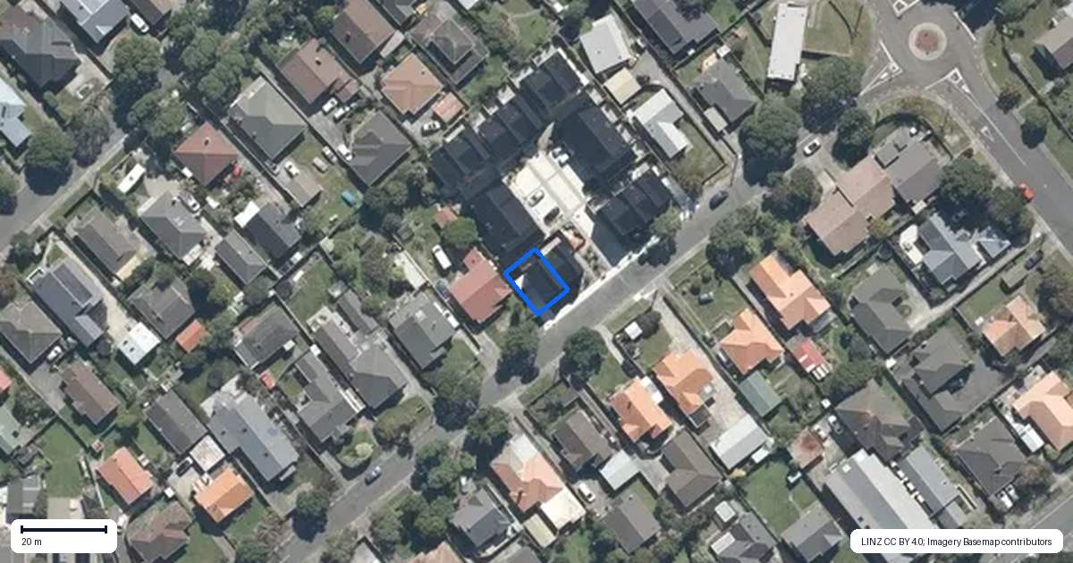 Property context map for 1/15 Brook Street, Waiwhetu, Lower Hutt