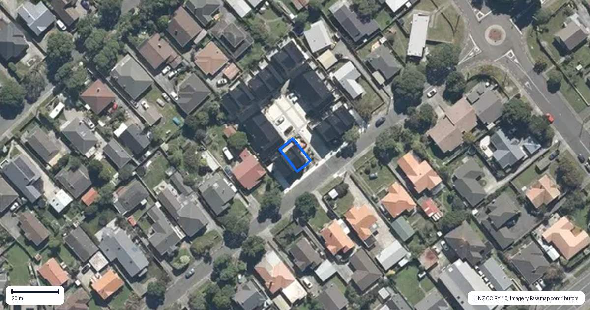 Property context map for 2/15 Brook Street, Waiwhetu, Lower Hutt