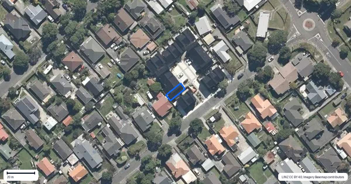 Property context map for 3/15 Brook Street, Waiwhetu, Lower Hutt