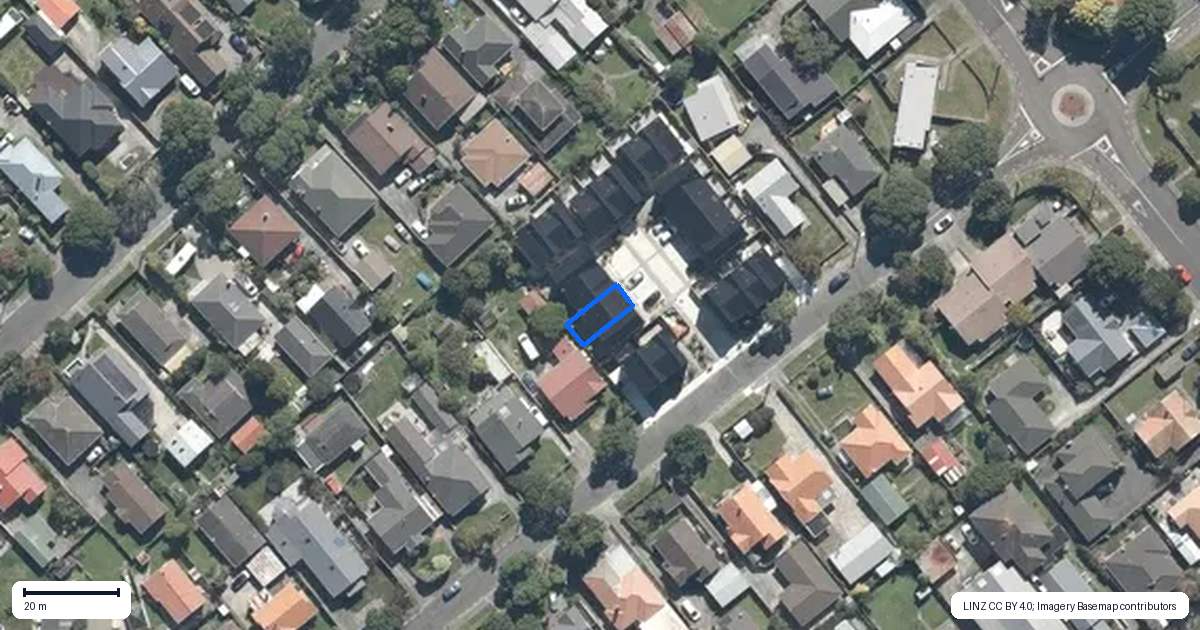 Property context map for 4/15 Brook Street, Waiwhetu, Lower Hutt