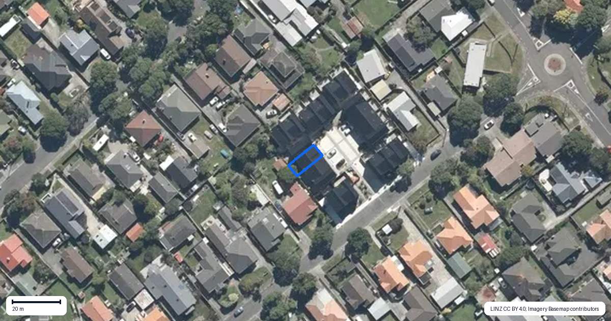 Property context map for 5/15 Brook Street, Waiwhetu, Lower Hutt