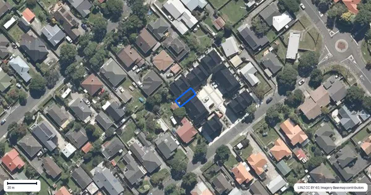 Property context map for 6/15 Brook Street, Waiwhetu, Lower Hutt
