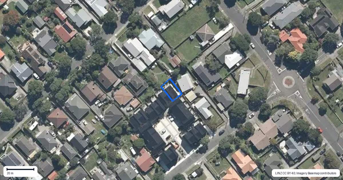 Property context map for 13/15 Brook Street, Waiwhetu, Lower Hutt