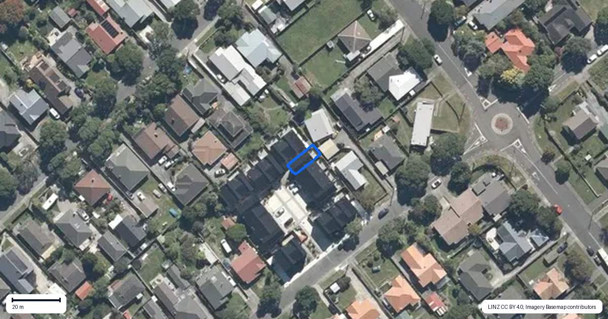 Property context map for 14/15 Brook Street, Waiwhetu, Lower Hutt