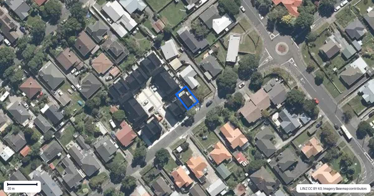 Property context map for 20/15 Brook Street, Waiwhetu, Lower Hutt