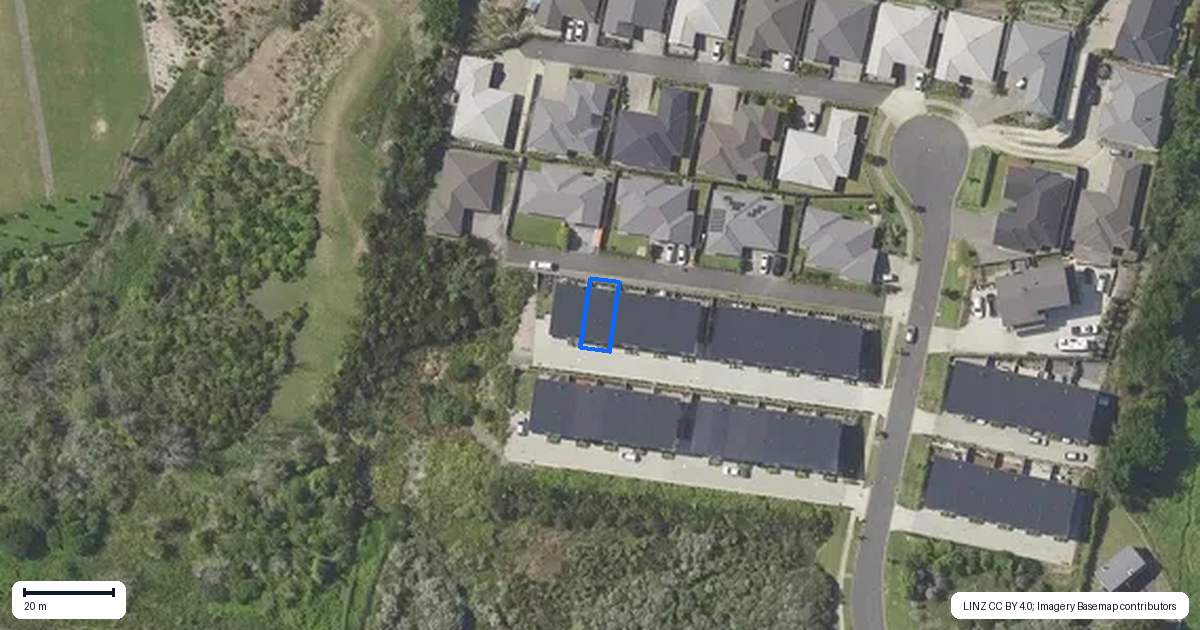Property context map for 18 Harapa Way, Brookfield, Tauranga