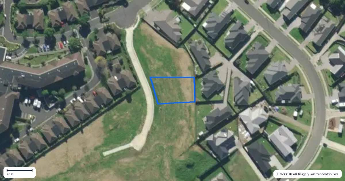 Property context map for 5 Hawthorne Lane, Te Kamo, Whangarei