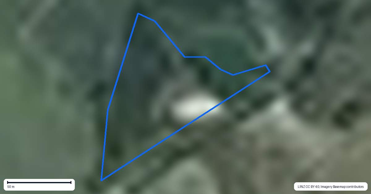 Property context map for 301 Ellicott Road, Parawera