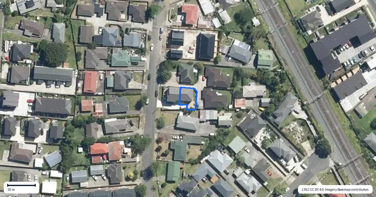 Property context map for 7B Nogat Avenue, Papatoetoe, Auckland