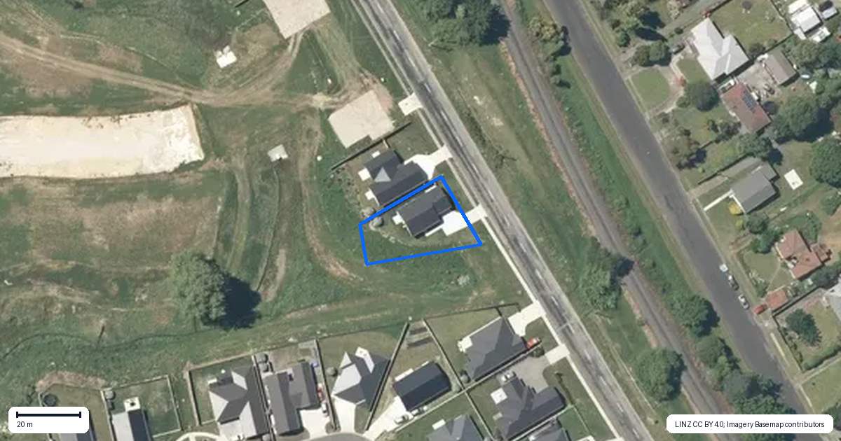 Property context map for 68 Overdale Street, Putaruru