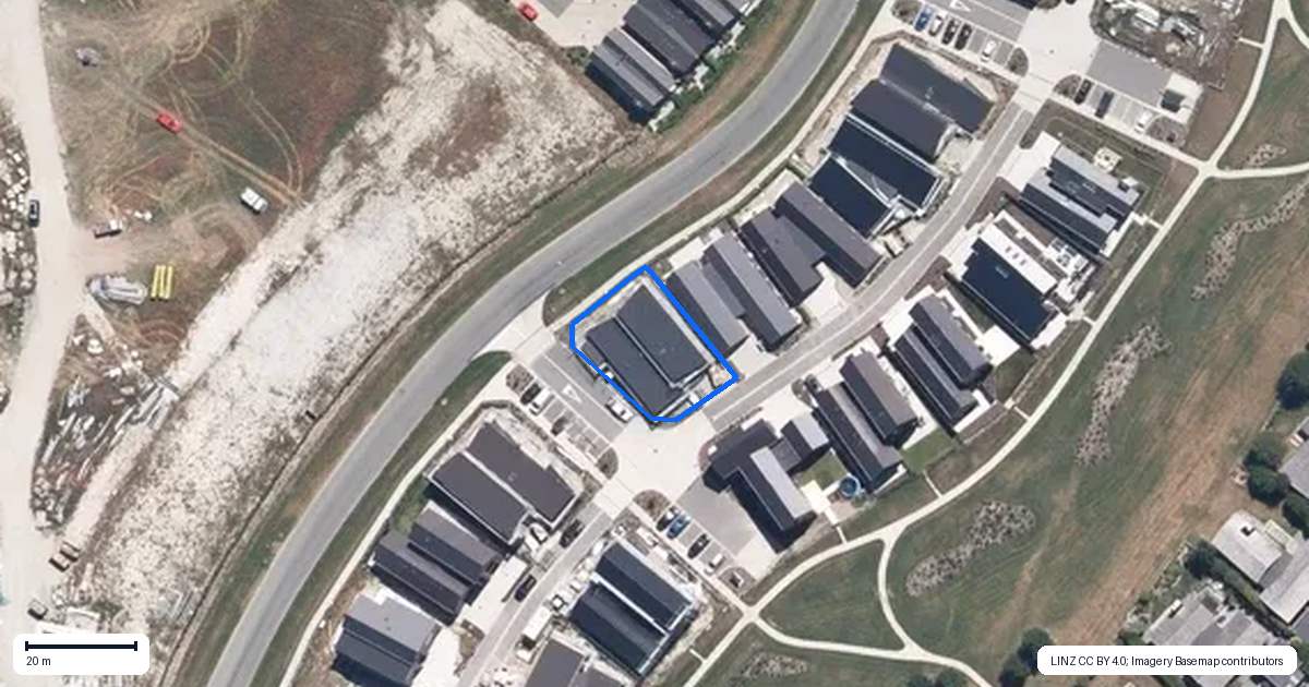 Property context map for 20 Taurus Lane, Jacks Point, Queenstown