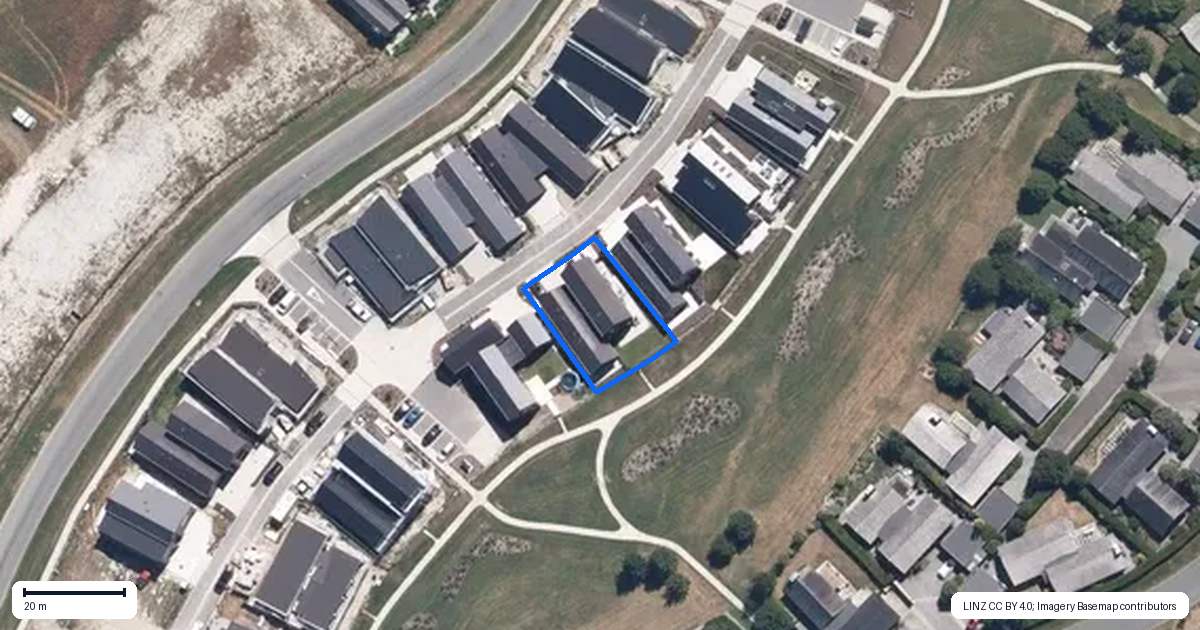 Property context map for 19 Taurus Lane, Jacks Point, Queenstown