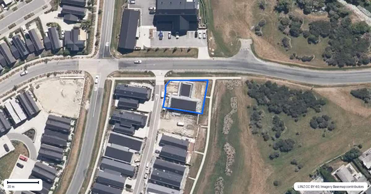 Property context map for 1 Taurus Lane, Jacks Point, Queenstown