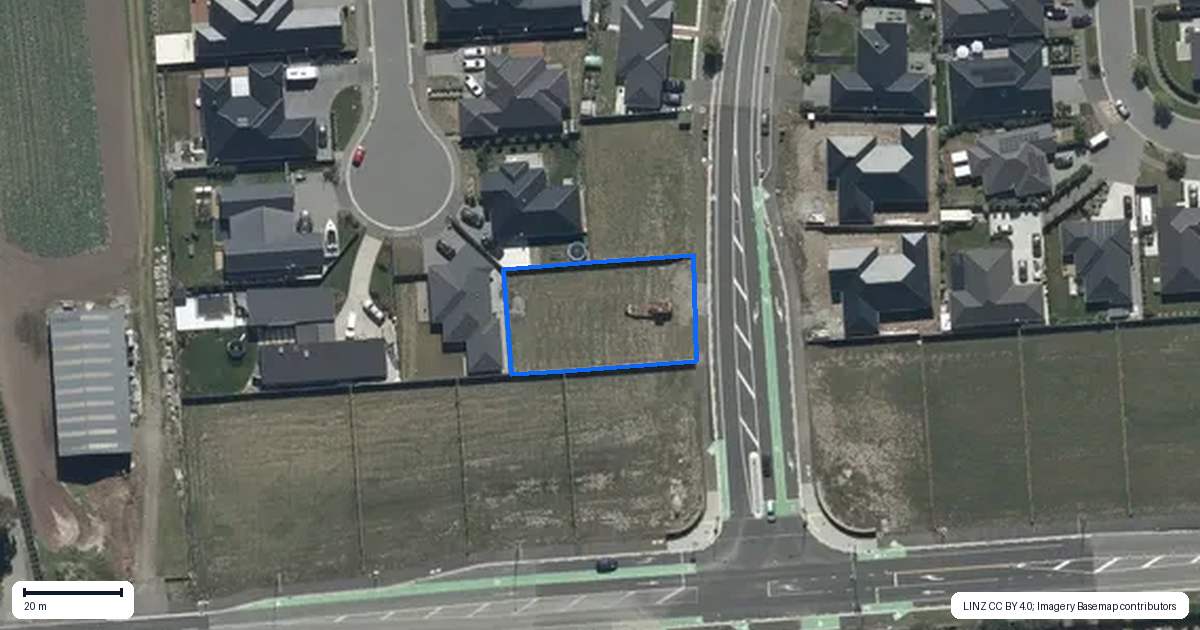 Property context map for 128 Prestons Park Drive, Marshland, Christchurch