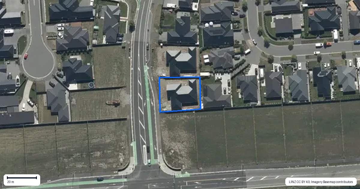 Property context map for 127 Prestons Park Drive, Marshland, Christchurch