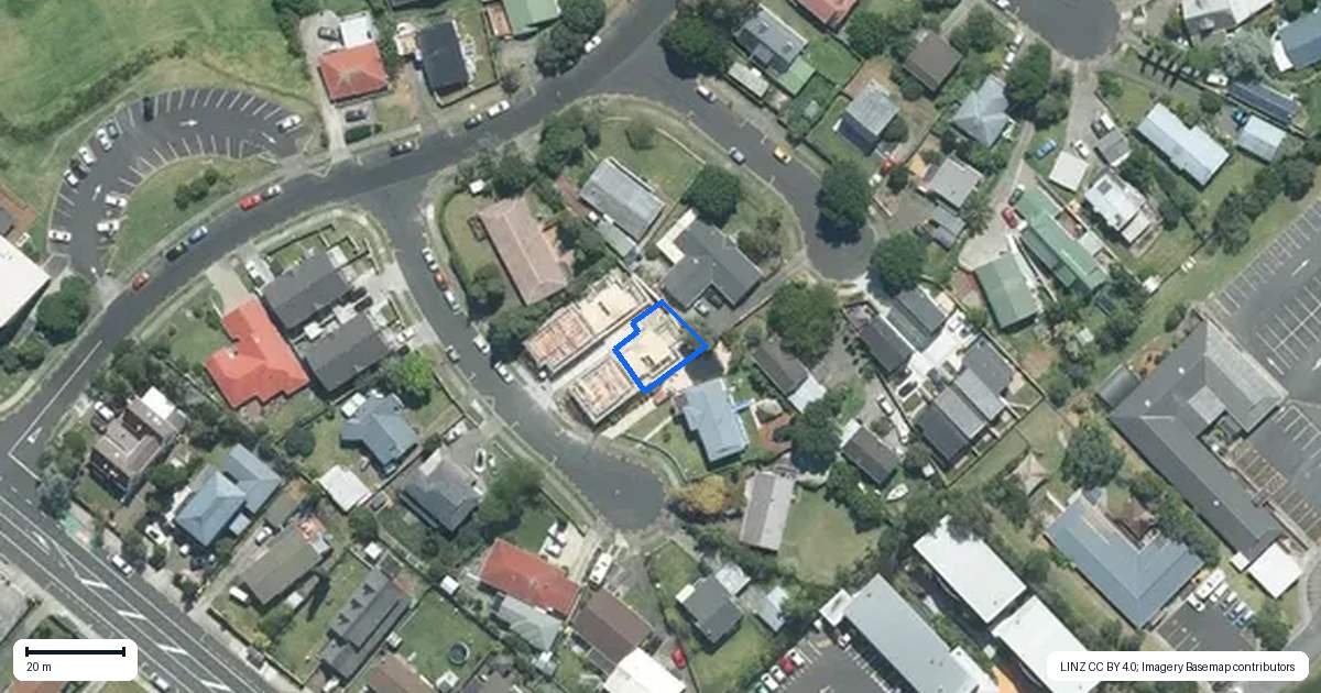 Property context map for 3D Raupapa Street, Northcote, Auckland