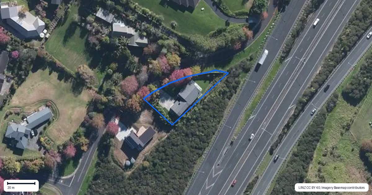 Property context map for 21 Chester Avenue, Greenhithe, Auckland
