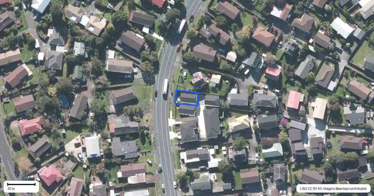 Property context map for 130A Bradbury Road, Botany Downs, Auckland