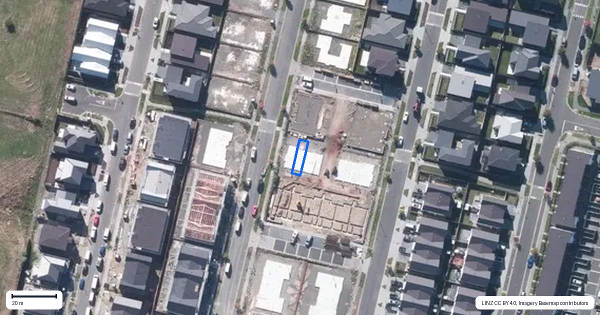 Property context map for 2/17 Samuel Marsden Place, Whenuapai, Auckland