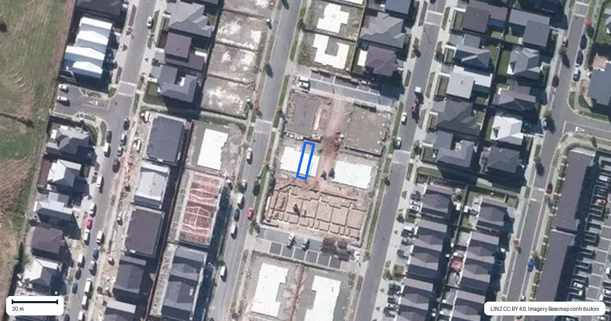 Property context map for 3/17 Samuel Marsden Place, Whenuapai, Auckland