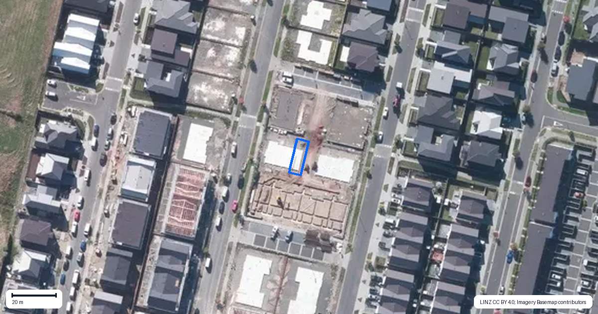Property context map for 4/17 Samuel Marsden Place, Whenuapai, Auckland