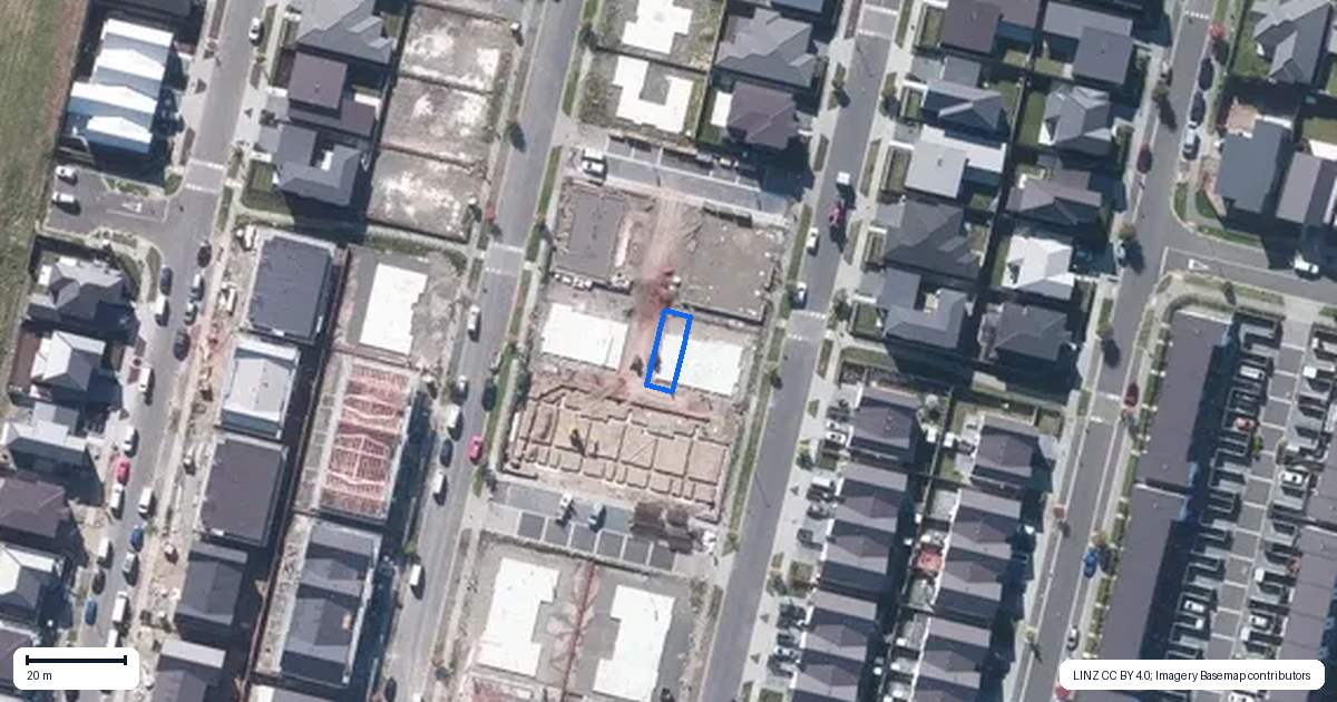 Property context map for 4/20 Rigby Drive, Whenuapai, Auckland