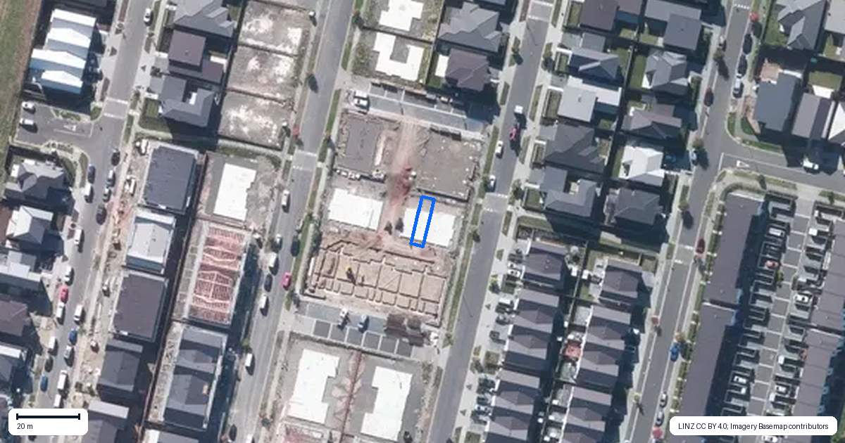 Property context map for 3/20 Rigby Drive, Whenuapai, Auckland