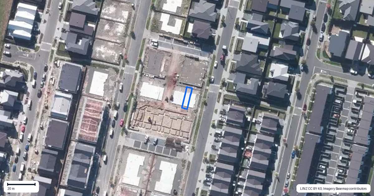 Property context map for 2/20 Rigby Drive, Whenuapai, Auckland
