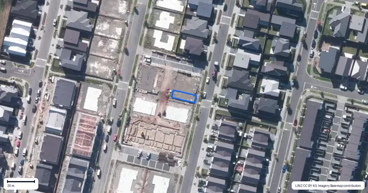 Property context map for 22 Rigby Drive, Whenuapai, Auckland
