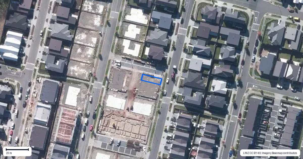 Property context map for 28 Rigby Drive, Whenuapai, Auckland