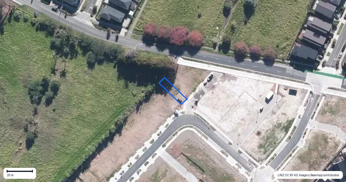 Property context map for 1 Sailors Place, Hobsonville, Auckland