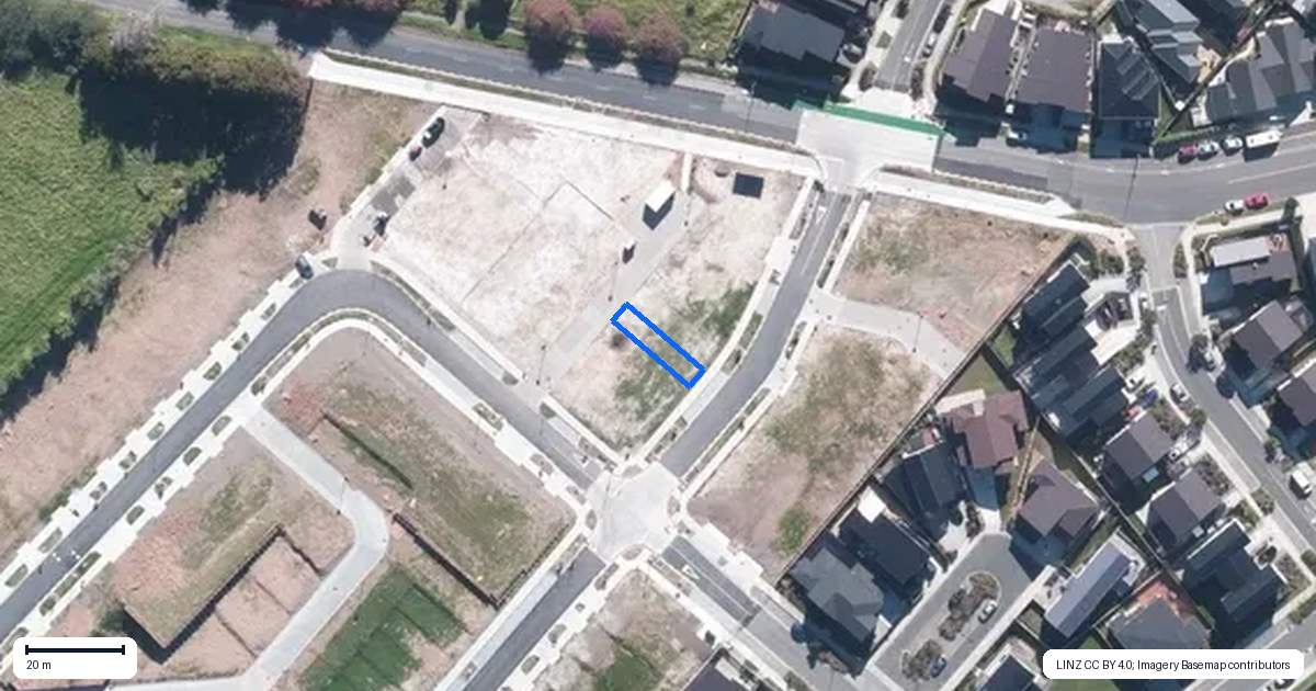 Property context map for 13 Harbourside Parade, Hobsonville, Auckland