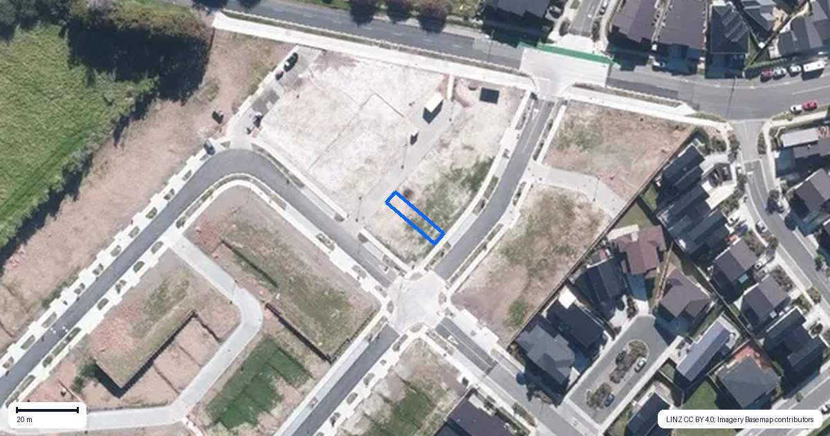 Property context map for 17 Harbourside Parade, Hobsonville, Auckland