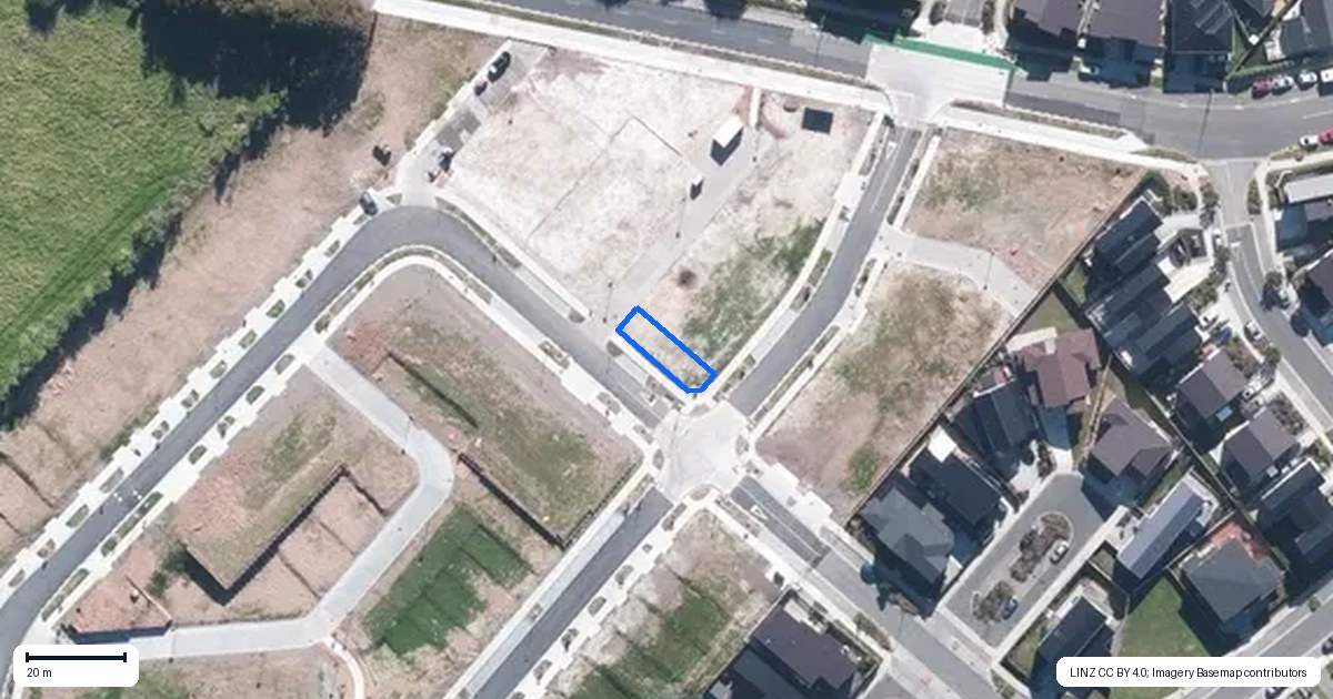 Property context map for 21 Harbourside Parade, Hobsonville, Auckland