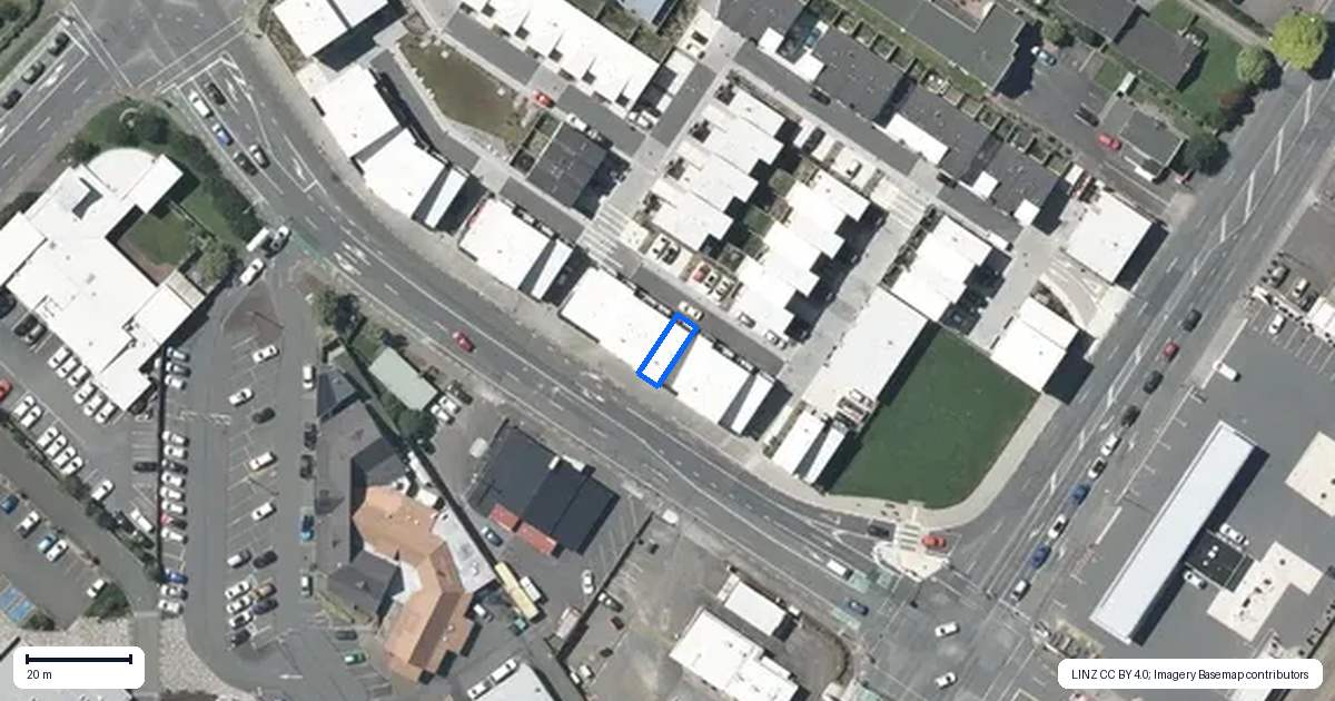 Property context map for 21 Kamahi Place, Paraparaumu