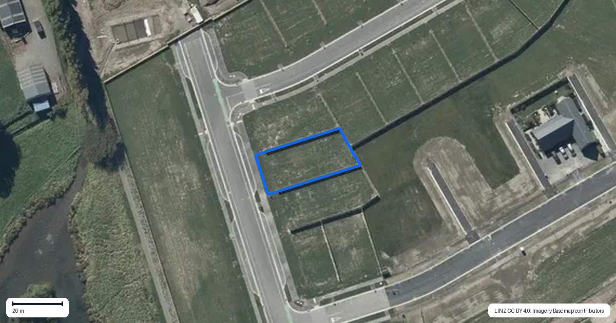 Property context map for 80 Candys Road, Halswell, Christchurch