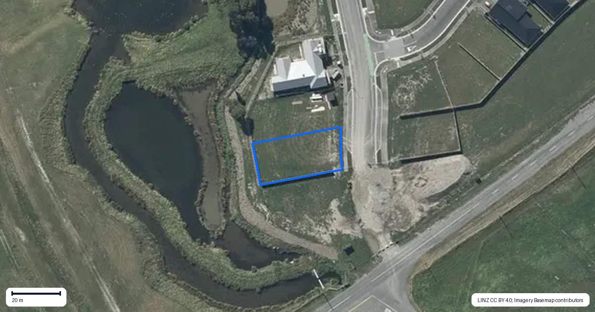 Property context map for 53 Candys Road, Halswell, Christchurch