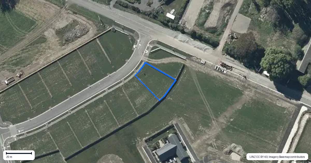 Property context map for 14 Tuna Street, Halswell, Christchurch