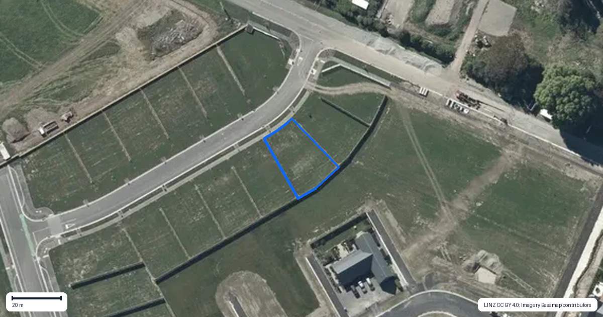 Property context map for 12 Tuna Street, Halswell, Christchurch
