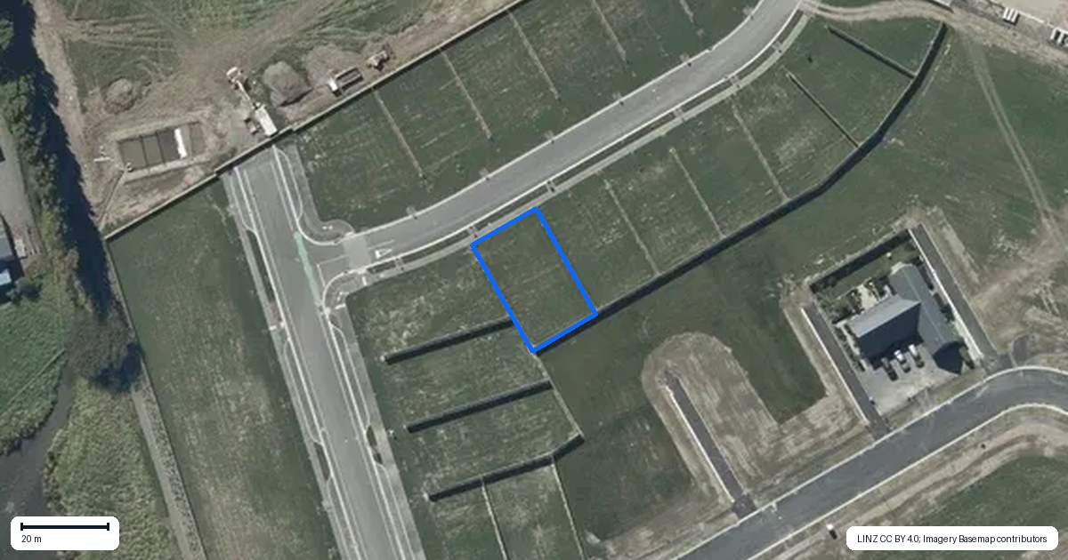 Property context map for 4 Tuna Street, Halswell, Christchurch