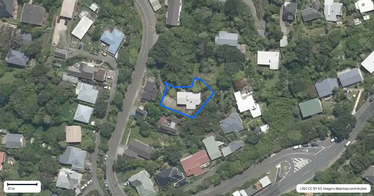 Property context map for 15 Hereford Street, Wilton, Wellington