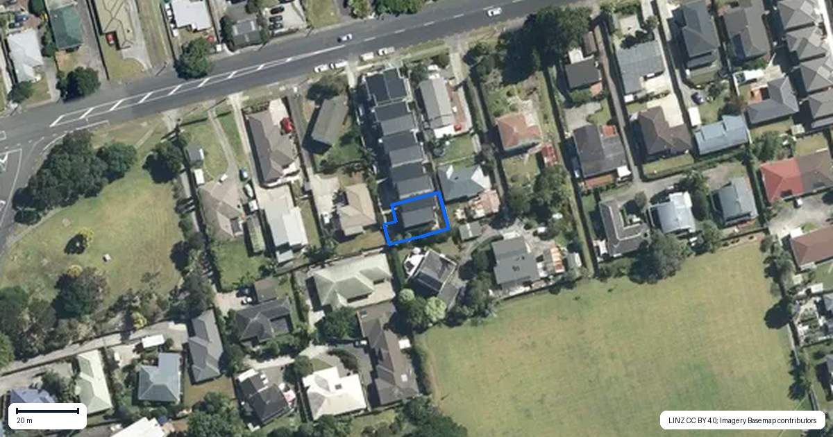 Property context map for 44E Godley Road, Green Bay, Auckland
