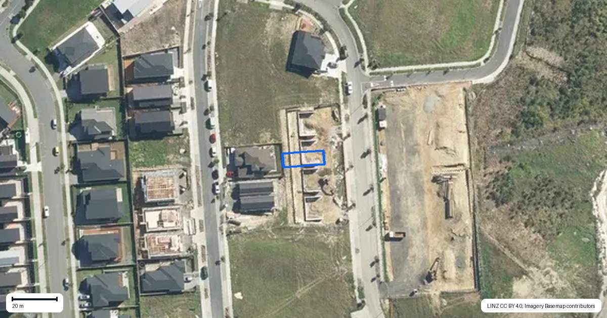 Property context map for 16B Makomako Drive, Orewa