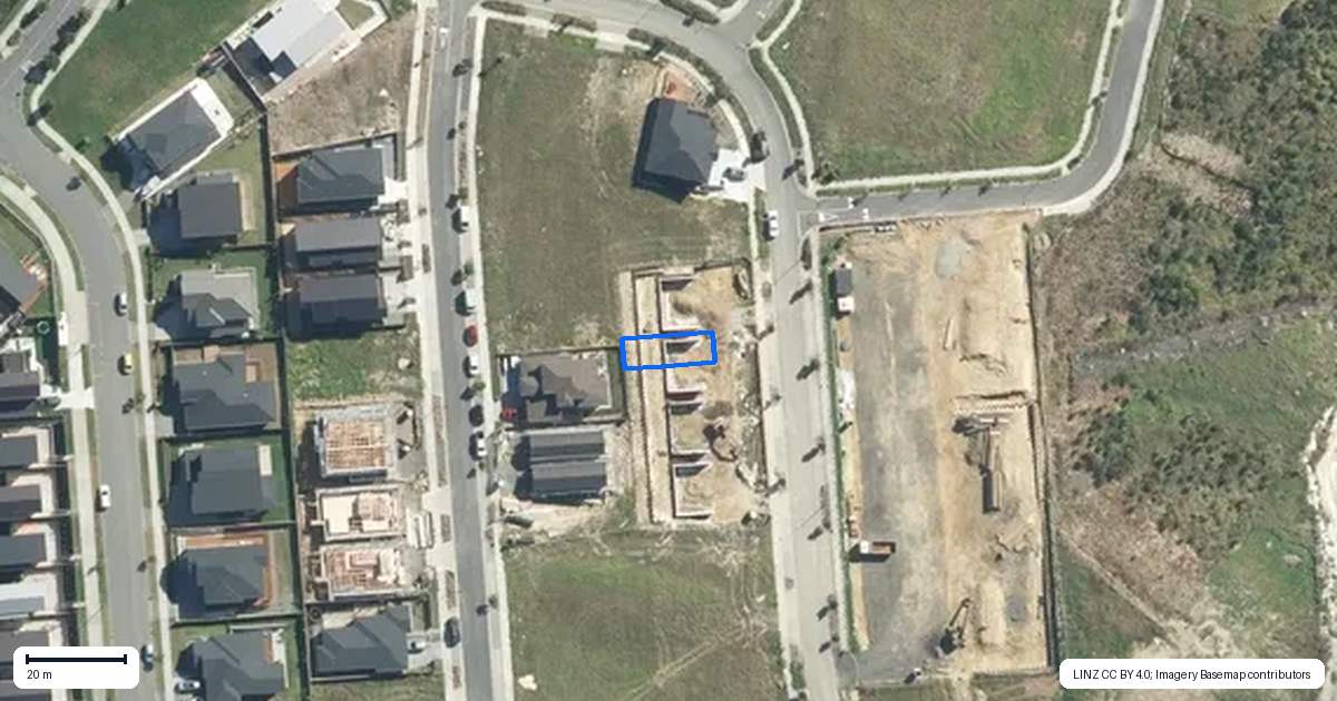 Property context map for 16A Makomako Drive, Orewa