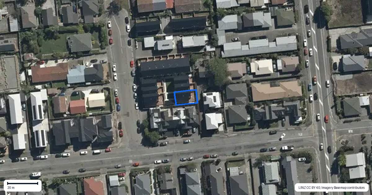 Property context map for 6/4 Rotherham Street, Riccarton, Christchurch