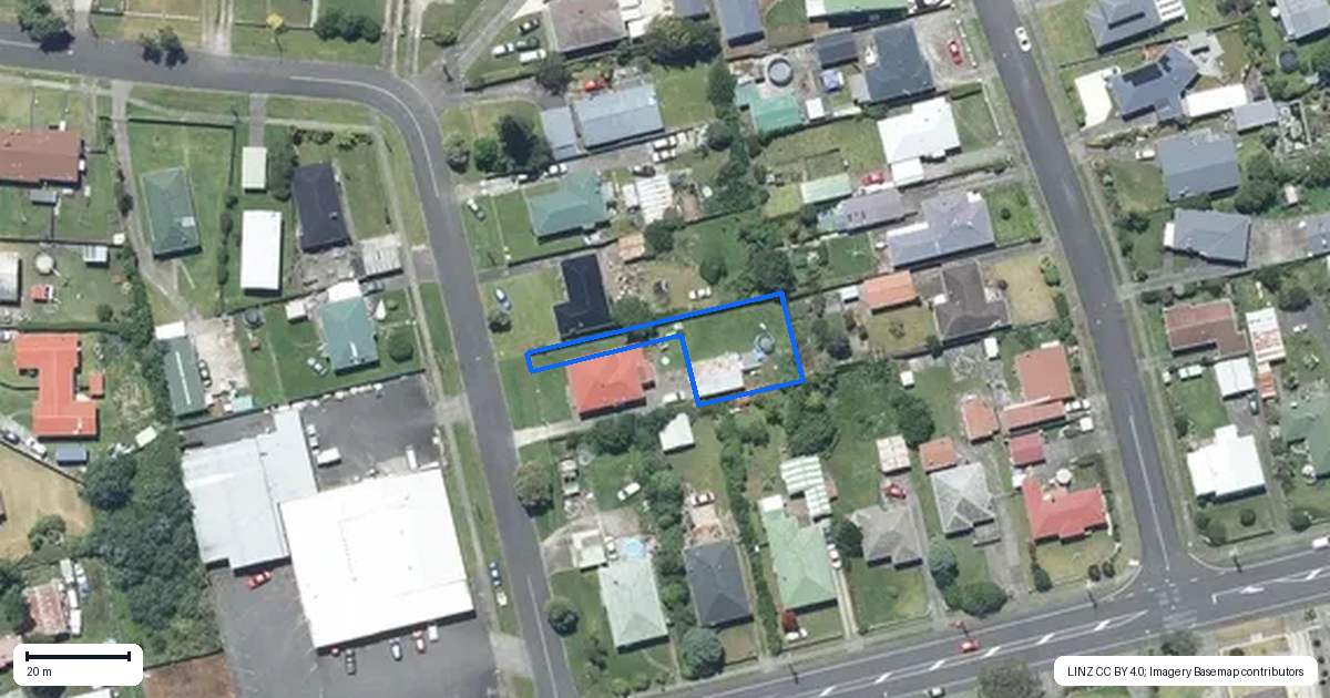 Property context map for 2A Bennett Street, Gonville, Whanganui