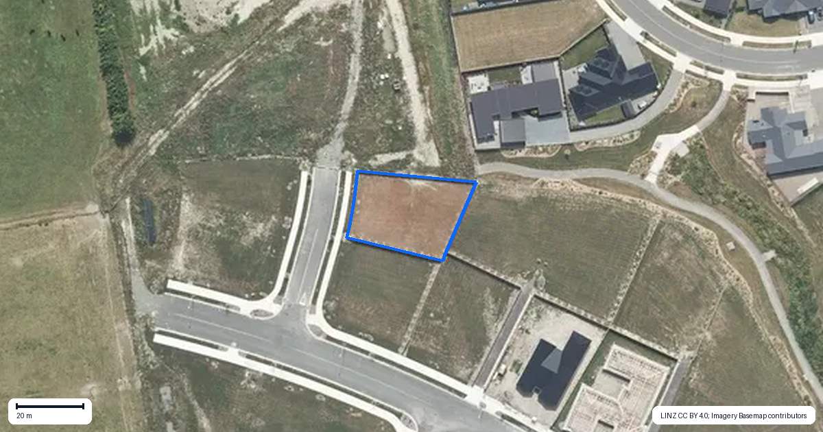 Property context map for 4 Cathie Street, Rangiora