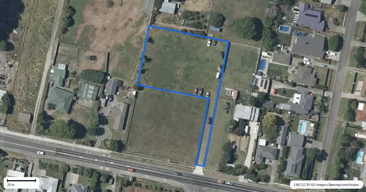 Property context map for 136A Meeanee Road, Jervoistown, Napier
