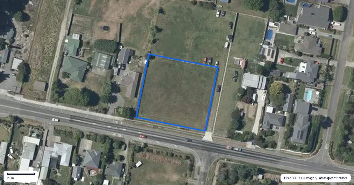 Property context map for 136 Meeanee Road, Jervoistown, Napier